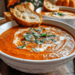 As the leaves begin to turn and the air gets crisp, there's nothing quite like a warm bowl of soup to embrace the cozy vibes of fall. This Fall-Inspired Slow Cooker Creamy Tomato Basil Soup is the perfect blend of comforting flavors, combining the rich taste of ripe tomatoes with the aromatic essence of fresh basil. Perfectly crafted for busy days, this soup allows you to toss in your ingredients and let the slow cooker work its magic, transforming simple elements into a delightful harvest-inspired dish.