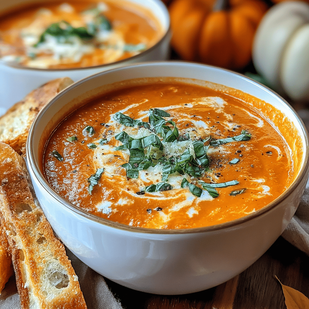 As the leaves begin to turn and the air gets crisp, there's nothing quite like a warm bowl of soup to embrace the cozy vibes of fall. This Fall-Inspired Slow Cooker Creamy Tomato Basil Soup is the perfect blend of comforting flavors, combining the rich taste of ripe tomatoes with the aromatic essence of fresh basil. Perfectly crafted for busy days, this soup allows you to toss in your ingredients and let the slow cooker work its magic, transforming simple elements into a delightful harvest-inspired dish.
