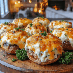 Welcome to a delightful culinary adventure that marries health with indulgence! If you're a fan of cheesy spinach dip but looking for a lighter alternative, then these Healthy Twist on Cheesy Spinach Dip Stuffed Mushrooms are about to become your new favorite appetizer. Perfect for gatherings, game days, or even a cozy night in, these bite-sized treats are bursting with flavor while being packed with nutrients.