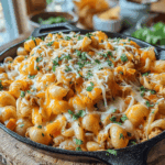 If you're on the hunt for a weeknight meal that combines the comforting flavors of macaroni and cheese with the zesty appeal of tacos, look no further! This Quick & Comforting Skillet Cheesy Taco Macaroni is the perfect fusion of two beloved dishes, delivering a hearty and satisfying experience in just one skillet.
